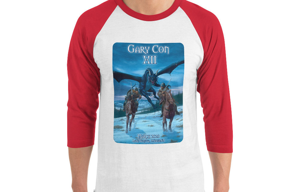 Gary Con XII Reprint- 3/4 Sleeve Raglan Shirt (PF)