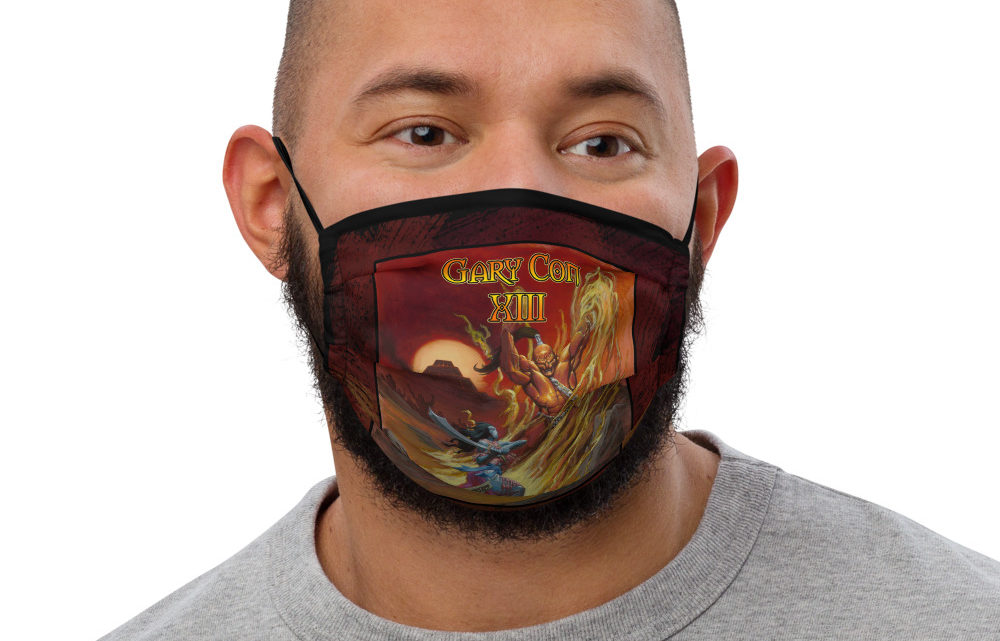 Gary Con XIII Fire Elemental Face Mask